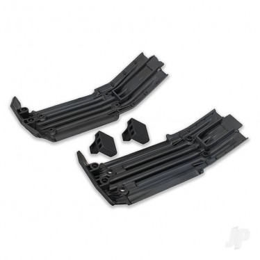 Traxxas Skidplate Front 1 Rear 1 Rubber Impact Cushion 2 TRX7744