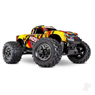 TRAXXAS SOLAR FLARE HOSS 4X4 VXL 1/10 4WD BRUSHLESS MONSTER TRUCK