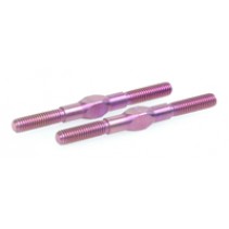 Schumacher U1905 Titanium Turnbuckle; purple - 35mm (pr)