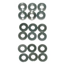 Schumacher U3131 SPEED PACK Alloy Spacers M3x7mm 0.5;1;2mm (18)