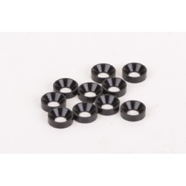 Speed Pack - M3 Csk Washers - Black Alloy (10)