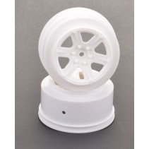 Schumacher Short Course Wheel White + 3 offset (2) U4732