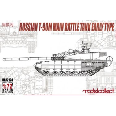 Modelcollect Russian T-90M Main Battle Tank Early Type UA72124