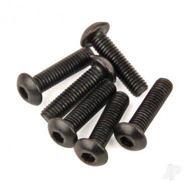 Vetta Racing Button Head Hex Screw M3x12 (6) VTAS01135