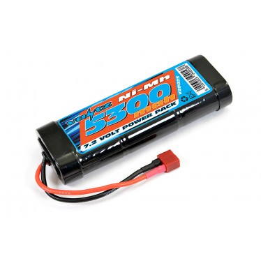 Voltz 5300mAh Stick Pack 7.2V w/deans Nimh VZ0025D