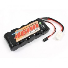 Voltz VZ0135 4600mah 6.0V Receiver Sub-C 1/5 Stick Battery