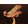 DW WRIGHT FLYER 500MM 1/18 SCALE STATIC BALSA KIT 1-DW-BALSAKIT-VC01