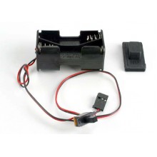 Battery holder with on/off switch/ rubber on/off switch cover Z-TRX1523