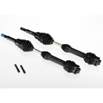 Traxxas Driveshafts rear steel-spline constant velocity (2) TRX6852R