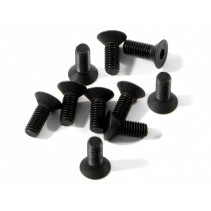 HPI Flat Head Screw M3x 8mm Hex Socket (10) Z082