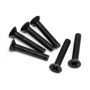 HPI Flat Head Screw M3x18mm (6) Z530