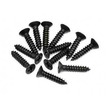 HPI TP. Flat Head Screw M3x15mm (12) Z579