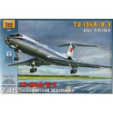 Zvezda Z7007 Tupolev TU-134B 1/144