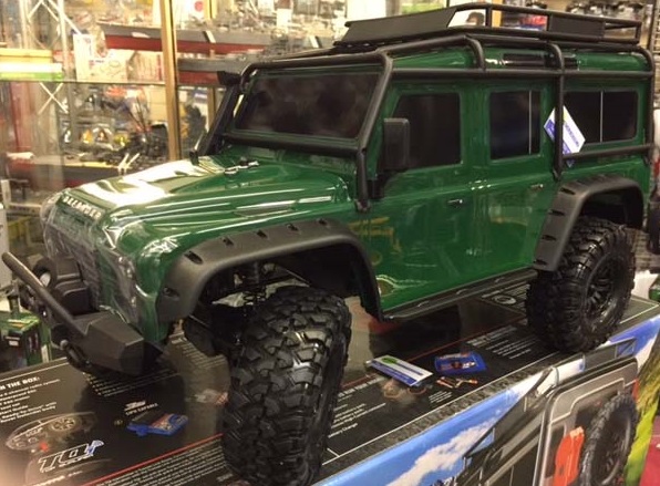 traxxas land rover defender for sale